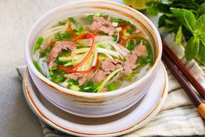 Best Pho in Viet Nam. at Tung's Restaurant in Ho Chi Minh City