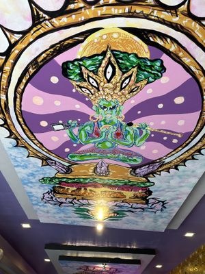 Ceiling   at Konga Burger - Campo Bello in Chihuahua