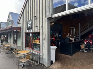 Avalanche cafe at valley terminal  at Avalanche Café in Thredbo