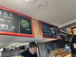 Mention ‘vegan’ to avoid Parmesan cheese on the soup   at Avalanche Café in Thredbo