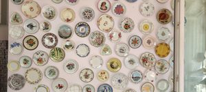 plates deco at Oatly - Pop-Up in Paris