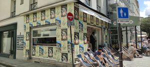 Ouside at Oatly - Pop-Up in Paris