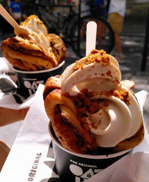 Babka + Soft serve at Oatly - Pop-Up in Paris