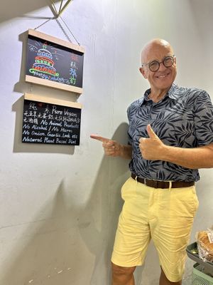 Listen up! It matters !  at XinAn Vegan - 心安素食 in Guangzhou