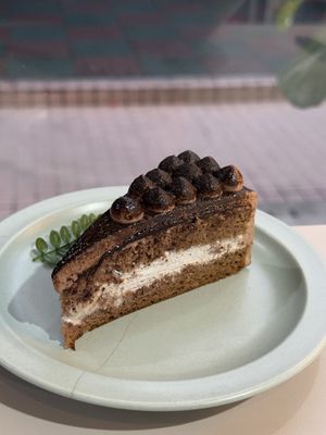 Chocolate  cake  at XinAn Vegan - 心安素食 in Guangzhou