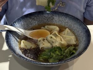 Dumpling soup  at XinAn Vegan - 心安素食 in Guangzhou