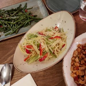 3: Kartoffelsalat: very good, but could do with a bit more salt/soy sauce at Tengri Tagh Uigur Restaurant in Dusseldorf