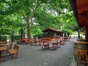 Biergarten at Sorina Vovk - Kmetija Vovk in Koper