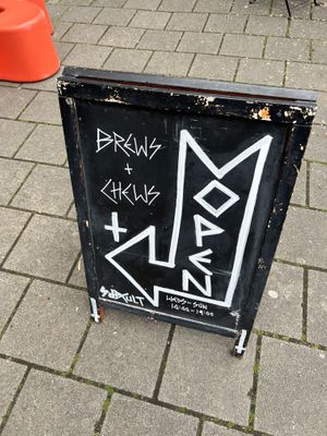 Sign  at SUBCULT in Amsterdam