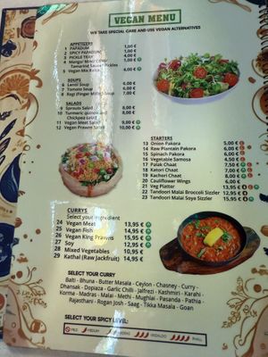   at Tinge of Turmeric in Tenerife