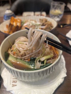 Noodle soup at Akira - Modern Asian in Nairobi