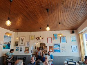 Deco at Crêperie de l'Abbaye de Beauport in Paimpol