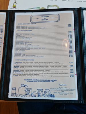 Sweet at Crêperie de l'Abbaye de Beauport in Paimpol