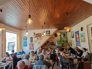 Inside 30 seats at Crêperie de l'Abbaye de Beauport in Paimpol