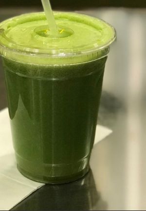 Slim Down Juice-
Organic spinach, kale, celery, cucumber, lemon, and ginger for metabolism-boosting and a refreshing cleanse. at Taste Haven Healthy Cafe & Meal Prep in Seaford