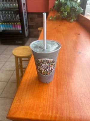 Blueberry Keto Shake.
A creamy blend of blueberries, unsweetened almond milk, vegan protein, and avocado, mct for a delicious keto-friendly treat. at Taste Haven Healthy Cafe & Meal Prep in Seaford