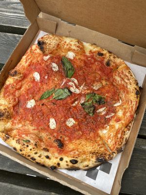Marinara pizza  at Forza Napoli in Munich