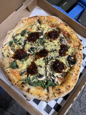 Vegana Pizza  at Forza Napoli in Munich