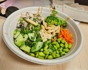 Choose a ready to go or design your own bowl at freshii in Peterborough