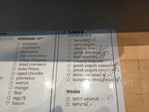  at freshii in Peterborough