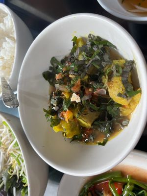 Banana free dish amazing at Katze in Hanoi