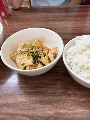 Tofu side dish  at Katze in Hanoi