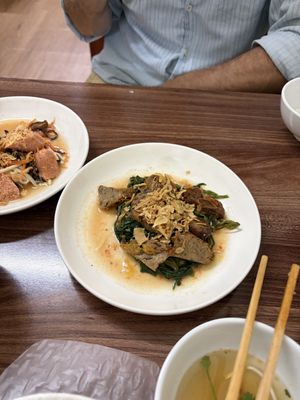 Vegan beef  at Katze in Hanoi