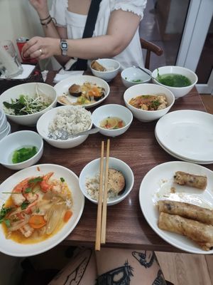 SO MUCH FOOD at Katze in Hanoi