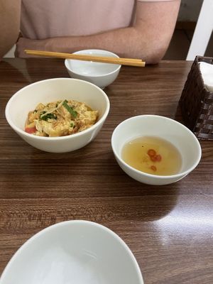 Free tofu   at Katze in Hanoi