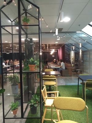 Interior at UniCafe Kaivopiha in Helsinki