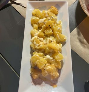 Patatas bravas veganas  at Lila in Leliana