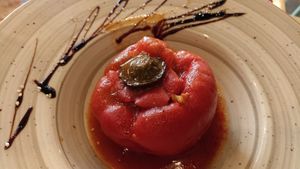 Pimiento relleno at Lila in Leliana