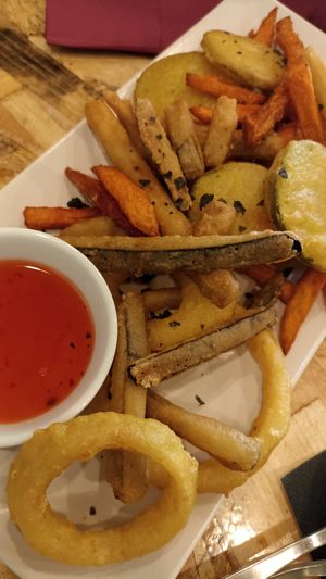 Tempura de verduras at Lila in Leliana