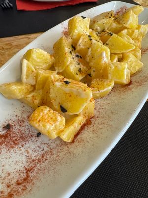 Patatas Bravas at Lila in Leliana