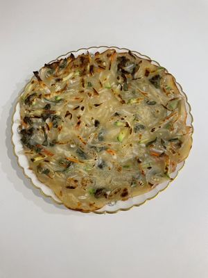 Vegetable jeon  at Kongalne - 콩알네 in Jeonju