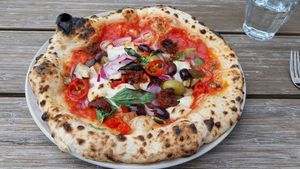 La Vegana Arrabbiata (Take-Away) at Antica Pizzeria Nennillo in Bonn