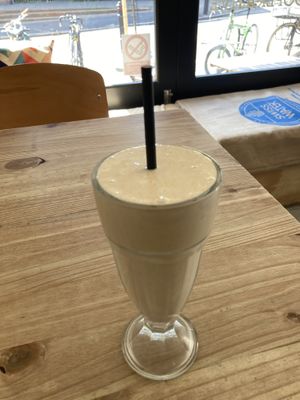 Peanutbutter milkshake  at Black Cat in East London