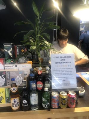 Carla & a great various drinks offer   at Black Cat in East London