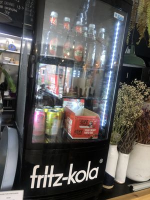 Fizzy drinks   at Black Cat in East London