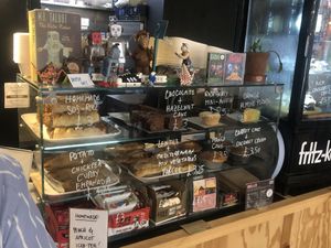 Nachos (head chef) cakes are to die for   at Black Cat in East London