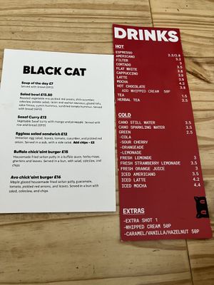   at Black Cat in East London