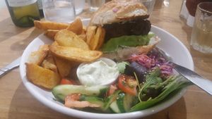 One of the best burgers I've eaten  at Black Cat in East London