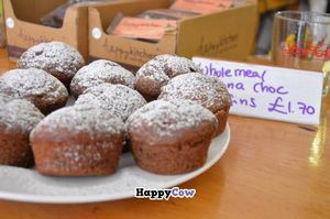 Banana Chocolate Muffin at Black Cat in East London