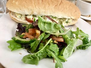 ‘Egg’ sub at Black Cat in East London