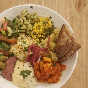 Chefs plate at Black Cat in East London