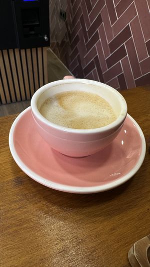 Cappuccino con leche avena  at Copa Açai in Malaga