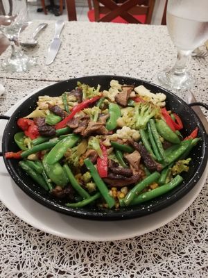 Paella good for 1 hungry person at Live Life Vegetarian Food in Makati