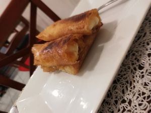 Turon at Live Life Vegetarian Food in Makati