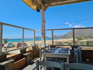 Perigiali restaurant view at Perigiali Sea Food Restaurant in Rhodes