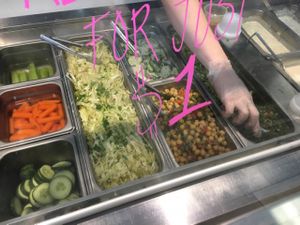 more toppings at Hubbly Bubbly Falafel Shop in Orlando